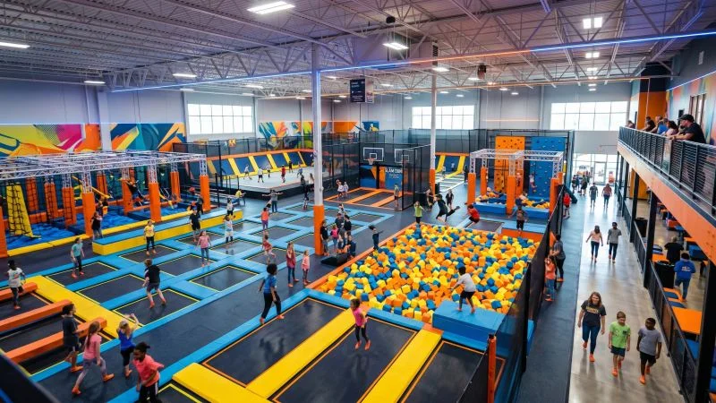 Essential Trampoline Park Equipment for Building a Safe and Profitable Venue